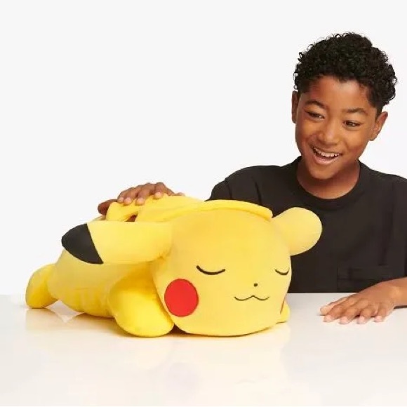 18 inches sleeping plush Pikachu - Picture 3 of 7